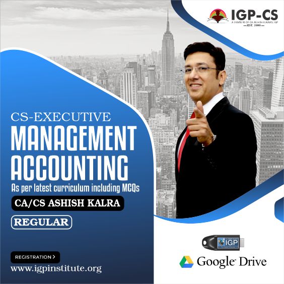 CS-Management Accounting only-CA Ashish Kalra